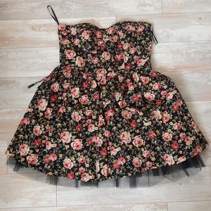Sans Souci Floral Tulle Dress